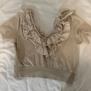Zara top used twice | size L